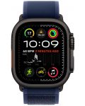 Каишка Apple - Trail Loop Black Titanium M/L, Apple Watch, 49 mm, Blue - 3t